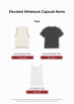 Official Elevated Athleisure Mini Expansion Capsule 2026 - Image 2